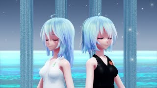 【MMD】『Ur-Style』by Tda式 初音ミク セミロング髪\u0026ショート髪 ワンピドレス【4K 60fps】