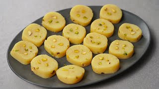 If you have suji and milk at home, then make this easy recipe | Suji milk sweet recipe | Yummy