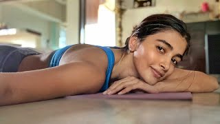 Pooja Hegde's Hot Workout Routine: Fitness, Cardio, Yoga and Strength Training for a Fit Body