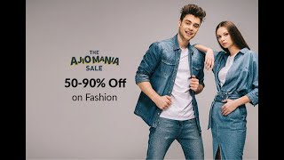 Ajio Mania Sale is Live Big discount International Barand At Your Doorstep by Vyas Vatsa #ShortsAjio