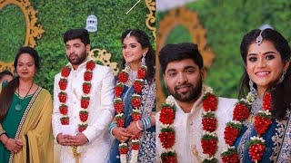 Dancer Manas Wedding and Reception stills with Subiksha and kala master at chennai