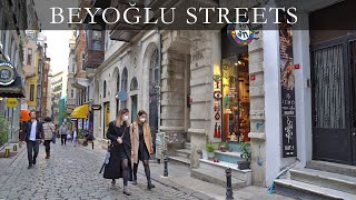 Colorful Streets in Istanbul Beyoglu