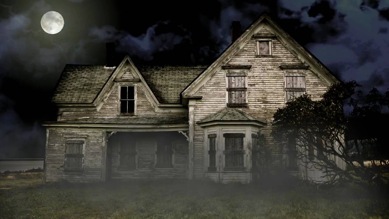 Free Haunted House Halloween Video Background - YouTube