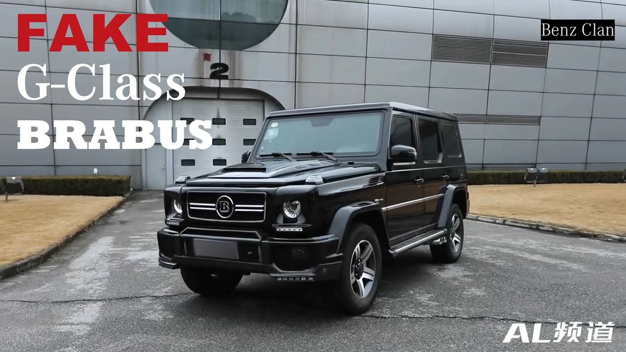 The Fake Mercedes G-Class BRABUS From China - BAIC BRABUS BJ80 G800 ...