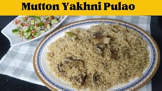 Mutton Yakhni Pulao by Cooking Mystery | Mutton Pulao | Mutton Rice Recipe