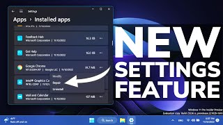 New Feature in Windows 11 Settings App (How to Enable)