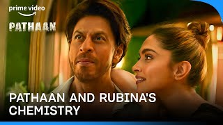 Pathaan and Rubina's Bond | Shah Rukh Khan, Deepika Padukone, John Abraham | Prime Video India