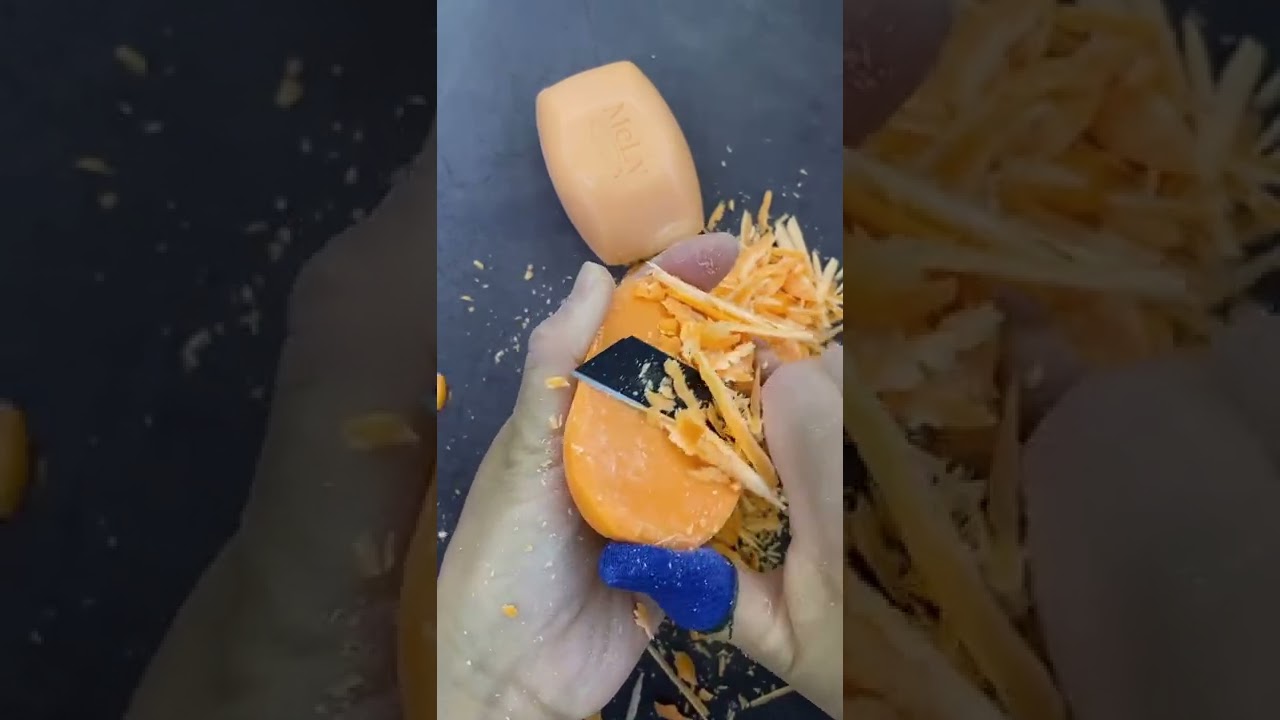 Satisfying Soap Cutting And Soap Cubes Oddly Satisfying Soap Carving