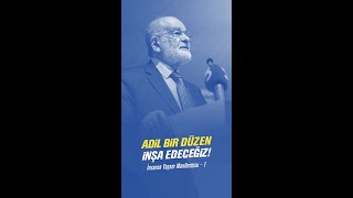 Adil bir düzeni inşa edeceğiz!#İnsancaYaşam