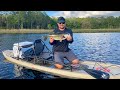 Bass fishing in Clearwater Lake from my Crescent Kayaks SUP+