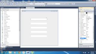 Visual Studio Tab control
