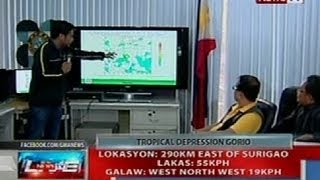 NTL: Press briefing ng PAGASA kaugnay sa Bagyong Gorio