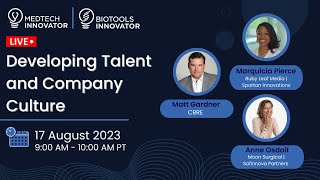 MTI / BTI Live #6: Developing Talent and Company Culture