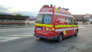 Autospeciala Politia Sighetu Marmatiei + Ambulanta Pompierii SMURD EPA B2