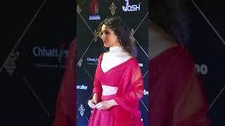 Sanya Malhotra #SanyaMalhotra #Dadasaheb International Film Festival Award 2022 #Red Gown #bollywood