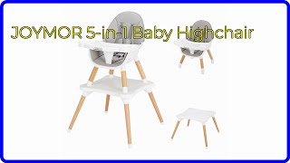 REVIEW (2025): JOYMOR 5-in-1 Baby Highchair. ESSENTIAL details.