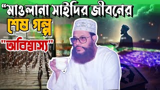 'যদি তিনি আজ বেঁচে থাকতেন | মাওলানা সাইদির জীবনের শেষ গল্প | The last story of Maulana Sayeedi.