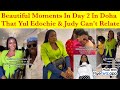 May Edochie beautiful moments in Day 2 in Doha that Yul Edochie and Judy Austin can't ŕëlèáťê