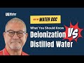 Deionized (DI) Water vs Distilled Water