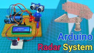How to make Radar with Ultrasonic Sensor and LCD Display Using Arduino