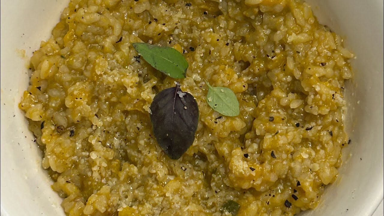Pumpkin Risotto Youtube