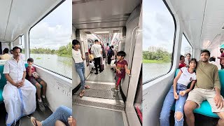 India's First - Kochi Water Metro - കൊച്ചി വാട്ടർ മെട്രോയിൽ ഒരു ഫാമിലി ട്രിപ്പ്‌