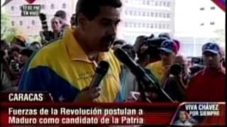 Maduro se candidata oficialmente às eleições na Venezuela  - Repórter Brasil (noite)