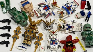 LEGO Gundam | Unicorn Gundam Phenex | Qubeley | Gundam Mk.II | Unofficial Minifiguresレゴ 레고