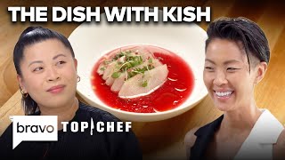 Mei Lin Creates A Sour Dish Using Cranberries | Top Chef | The Dish With Kish (S