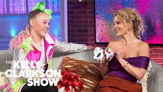 JoJo Siwa’s Holiday Decor Includes A Rainbow Room And A Tree Made Entirely Of Candy | Extended Cut