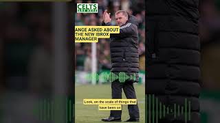 Ange Postecoglou Hilarious Answer to Ibrox Boss Question 🤣