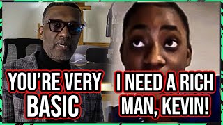Kevin Samuels GOES OFF vs Basic Woman Expecting A Rich Man