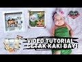 membuat cetakan tangan dan kaki bayi I 081231133033