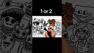Poppy Playtime Chapter 3 vs Zoonomaly Coloring pages Color All bosses #drawing #art #shorts