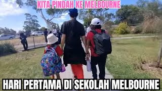 Pindah Ke Melbourne | Ngantar Damai \u0026 Cahaya Ke Sekolah Baru Di Hari Pertama