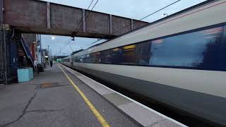 9 Car Class 222 Passing Harlington At Full Speed