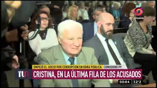 CFK en el banquillo: el primer día del juicio