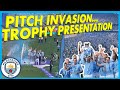 MANCHESTER CITY - PITCH INVASION & PREMIER LEAGUE TROPHY PRESENTATION 2023/24