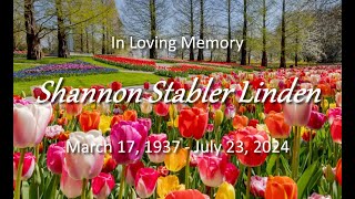 Shannon Stabler Linden Memorial Slideshow