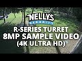 8MP 4K Ultra HD Fixed Lens Turret Camera Sample Video Day and Night: R-Series Turrets