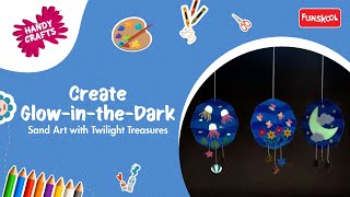 Glow in the Dark Magic! 🌟 Creating Twilight Treasures Sand Art!