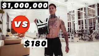 $1,000,000 Gym VS $180 Weight vest | Chris Heria