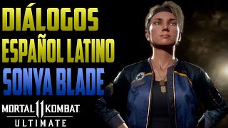 Mortal Kombat 11 Ultimate | Diálogos de Sonya en Español Latino |