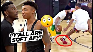 "Y'all ARE SOFT!!" Squad of D1 Hoopers Wanted SMOKE & We Went AT IT!