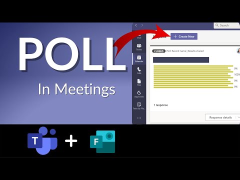 Add Polls to Microsoft Teams Meetings | Powered by Forms