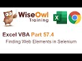 Excel VBA Introduction Part 57.4 - Finding Web Elements in Selenium