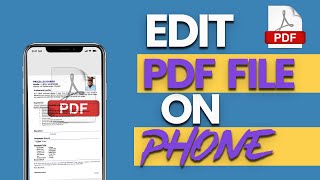 How To Edit Pdf File On Phone For Free | PDFelement |Add Text Signature & Highlights