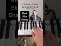 The Real Slim Shady Piano Easy Tutorial With Letter Notes #shorts #piano