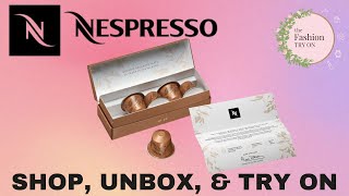 NESPRESSO'S MOST EXPENSIVE ESPRESSO | LIMITED EDITION No20 | The Fashion Try On