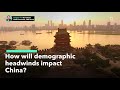 What are the demographic challenges facing China?